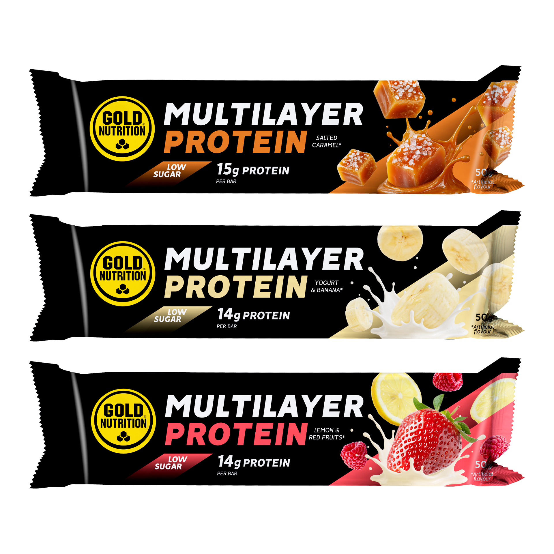 Multilayer Protein Bar Gold Nutrition Alimentação Barra Energia Proteína Multilayer Protein Bar Gold Nutrition Alimentação Barra Energia Proteína