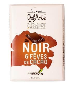 Chocolate Preto e Pepitas de Cacau, sem açúcar