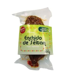 Enchido de Seitan (tipo Chouriço)
