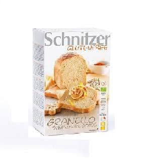 Pão Granello + Sementes de Girassol, biológico, sem lactose