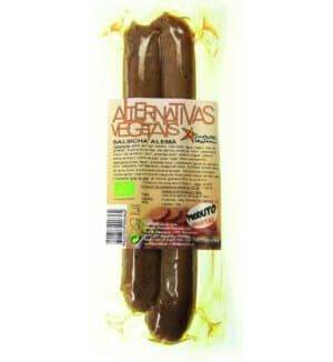 Salsicha Alemã, com ingredientes biológicos