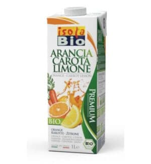 Sumo de Laranja, Cenoura e Limão, biológico