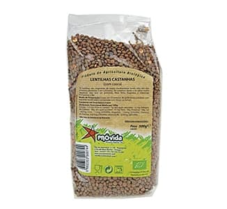 Lentilhas Castanhas, biológicas