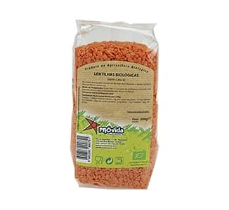Lentilhas Sem Casca, biológicas