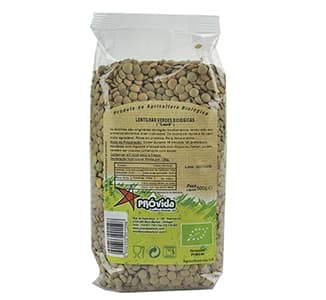 Lentilhas Verdes "Laird", biológicas