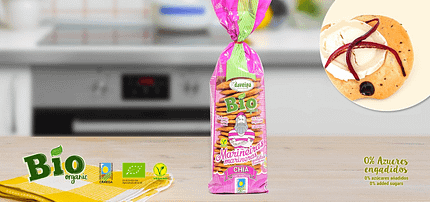 Bolachas marinheiras c sementes de chia 180g bio daveiga 2