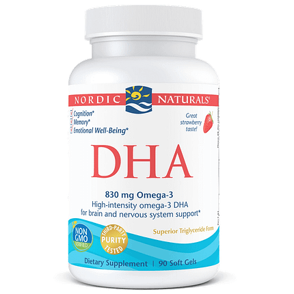 DHA, sem glúten, sem lactose