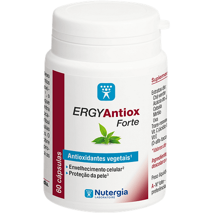 ERGYAntiox Forte 60cáps Suplemento nutergia