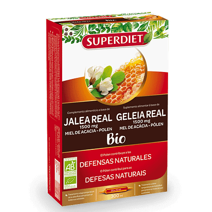 Suplemento Suplemento Geleia Real com mel de acácia e pólen