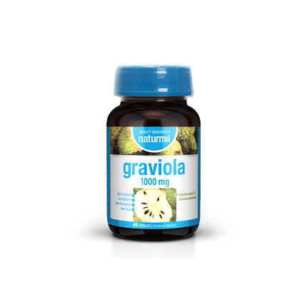 Graviola 1000 mg Suplemento Alimentar Naturmil Acetogina Anonácena
