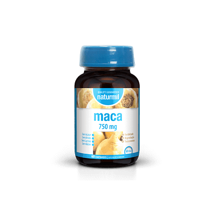 Maca 750 mg Suplemento Alimentar Naturmil Libído Desejo Sexual