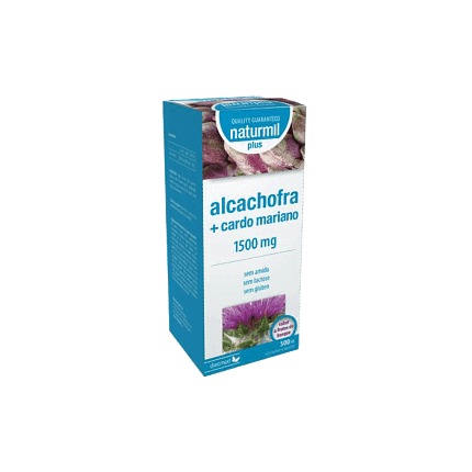 Alcachofra + Cardo Mariano Naturmil Suplemento Alimentar Hepatoprotetor