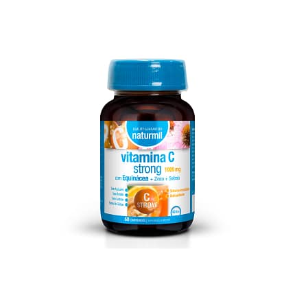 Vitamina C Strong suplemento Alimentar Naturmil Sistema Imunitário
