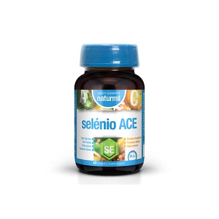 Selénio ACE Suplemento Alimentar Naturmil Sistema Imunitário Antioxidantes