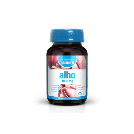 Alho 1000 mg Suplemento Alimentar Antimicrobiono Desintoxicação Naturmil