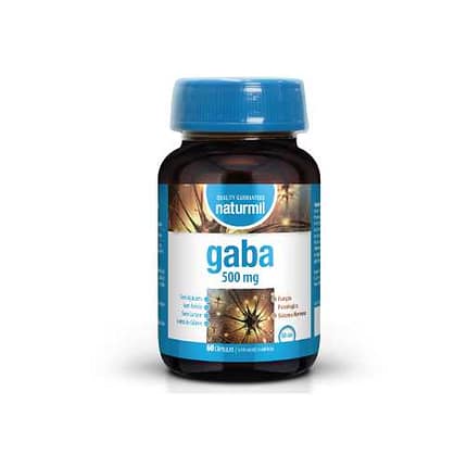 GABA 500 mg Suplemento Alimentar Naturmil Aminoácidos