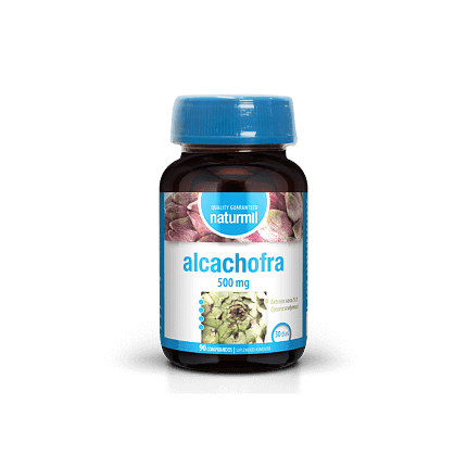 Alcachofra 500 mg Suplemento Alimentar Naturmil Desintoxicação