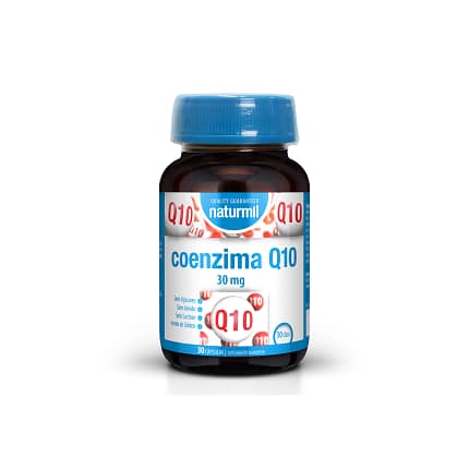 Coenzima Q10 30 mg Suplemento Alimentar Naturmil Energia Saúde Cardiovascular