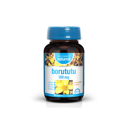Borututu 500 mg Suplemento Alimentar Naturmil Fígado Vesícula