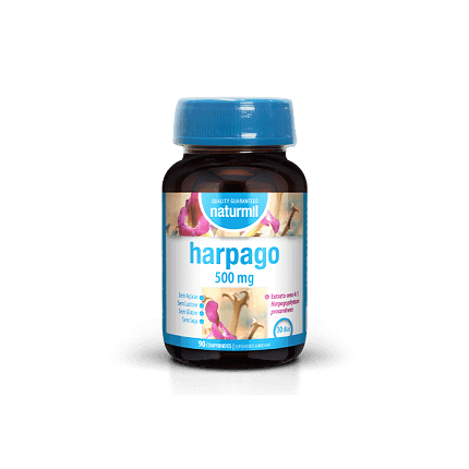 Harpago 500 mg Suplemento Alimentar Naturmil Articulações