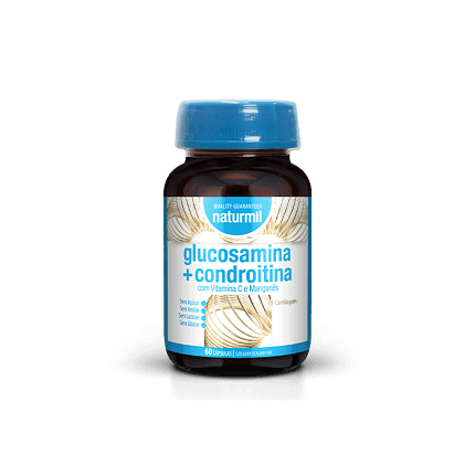 Glucosamina + Condroitina Suplemento Alimentar Naturmil Articulações