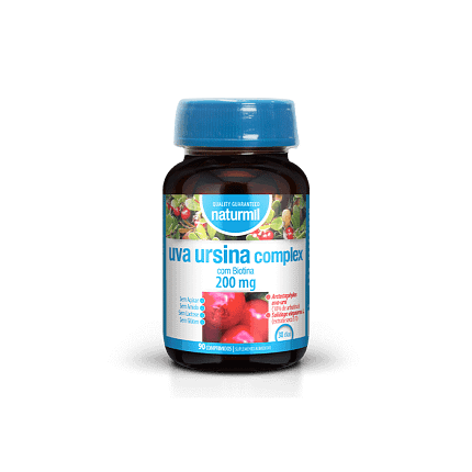 Uva Ursina Complex Suplemento Alimentar Naturmil Sistema Urinário