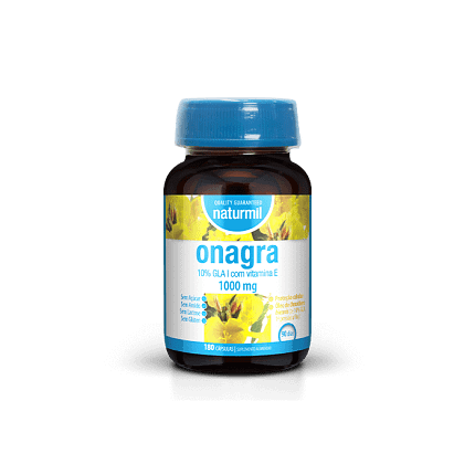 Onagra 1000 mg Suplemento Alimentar Naturmil Síndrome Pré-Menstrual
