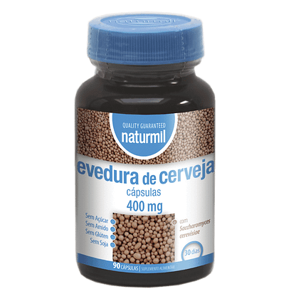 Levedura de Cerveja, suplemento alimentar sem açúcar, sem amido, sem glúten