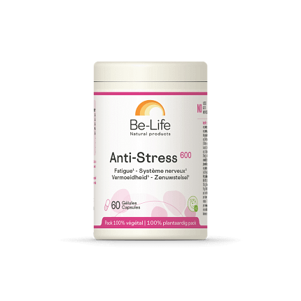 Anti-Stress 600 Be-Life Suplemento Alimentar Sistema Nervoso