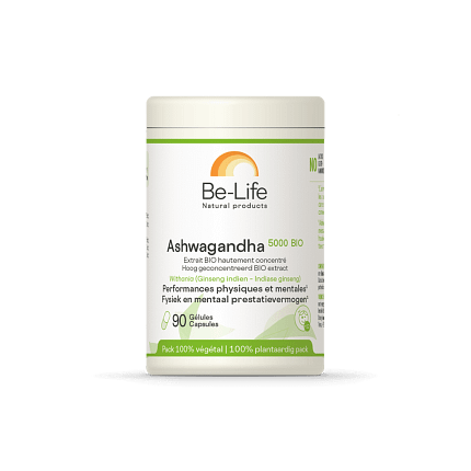 Ashwagandha 5000 Be-Life Suplemento Alimentar Sistema Nervoso Sono