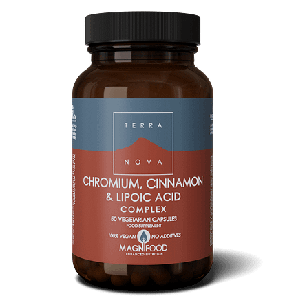 Suplemento CHROMIUM-CINNAMON-LIPOIC-ACID-COMPLEX-50-wiz