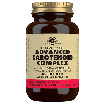 Suplemento solgar COMPLEXO-AVANÇADO-DE-CAROTENÓIDES