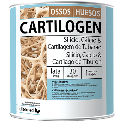 Cartilogen Ossos, suplemento alimentar sem glúten, sem lactose