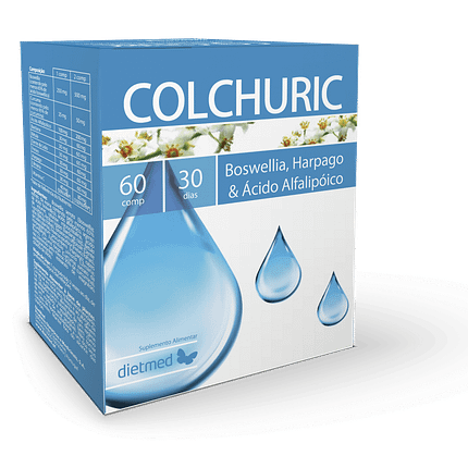 Colchuric, suplemento alimentar sem glúten