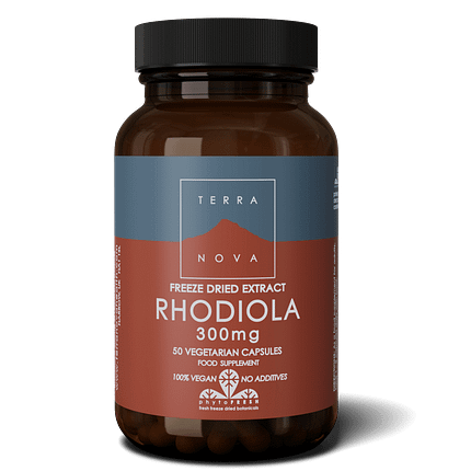 Suplemento RHODIOLA-300mg-50-wiz