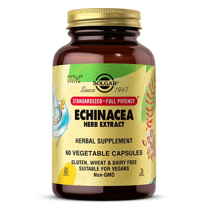 suplemento solgar EXTRATO DE EQUINÁCEA capsulas