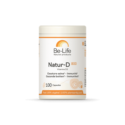 Natur-D 800 Be-Life Suplemento Alimentar Cápsulas Vitamina D