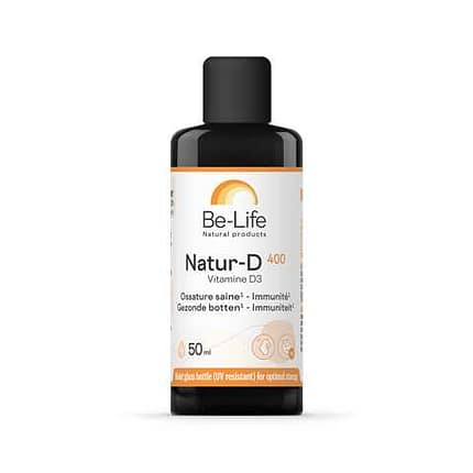 Natur-D 400 Be-Life Suplemento Alimentar Gotas Vitamina D