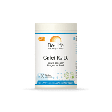 Calci K2 D3 Be-Life Suplemento Alimentar Ossos Menopausa