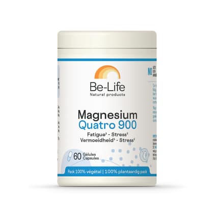 Magnesium Quatro 900 Be-Life Suplemento Alimentar Sistema Nervoso