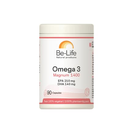Ómega 3 Magnum 1400 Be-Life Suplemento Alimentar Óleo de Peixe