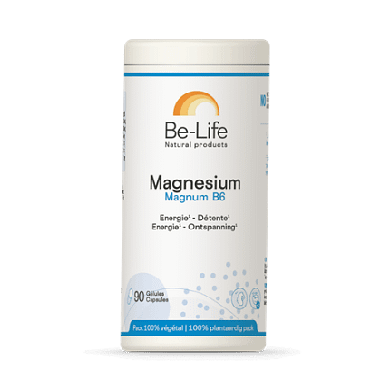Magnesium Magnum B6 Be-Life Suplemento Alimentar Sistema Nervoso
