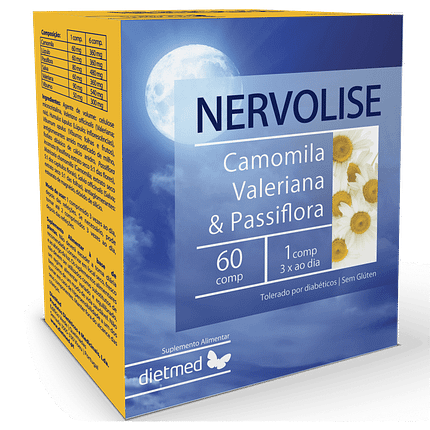 Nervolise, suplemento alimentar sem glúten