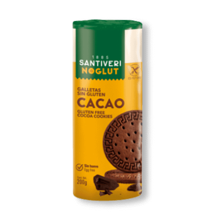 Noglut Bolachas Digestivas Cacau Alimentação Santiveri