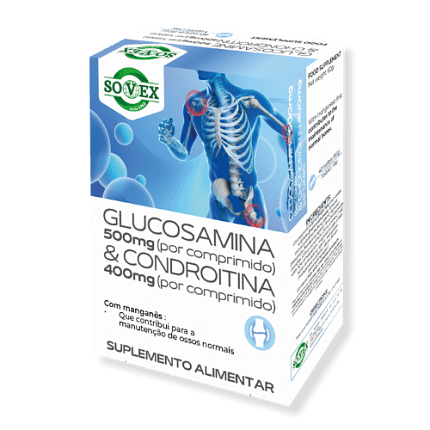 Glucosamina & Condroitina Suplemento Alimentar Sovex