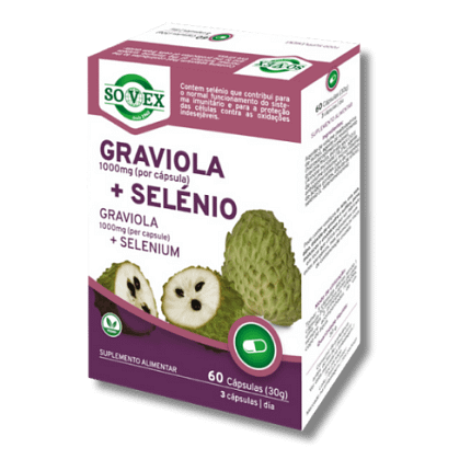 Graviola + Selénio Suplemento Alimentar Sovex