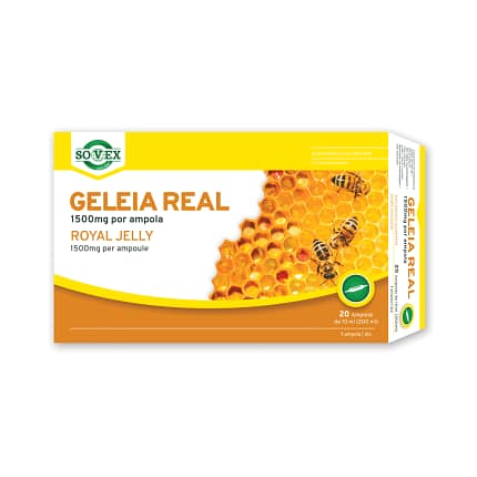 Geleia Real 1500 mg Suplemento Alimentar Sovex