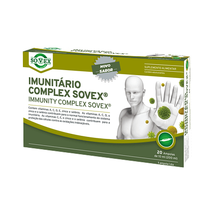 Imunitário Complex Suplemento Alimentar Sovex