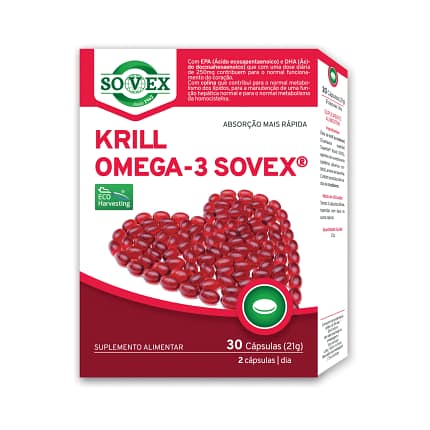 Krill Omega-3 Suplemento Alimentar Sovex