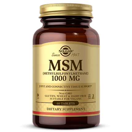 MSM 1000 MG suplemento solgar